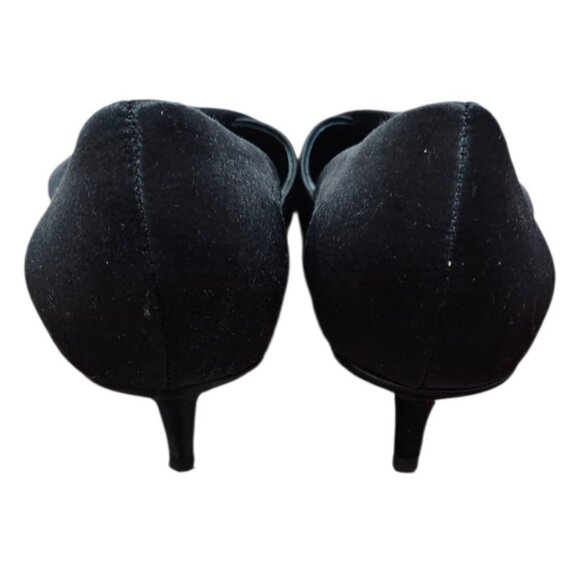 Something Bleu Brenna Kitten Heel HANDCRAFTED IN ITALY BY ARTISAN SHOEMAKERS - Picture 9 of 16